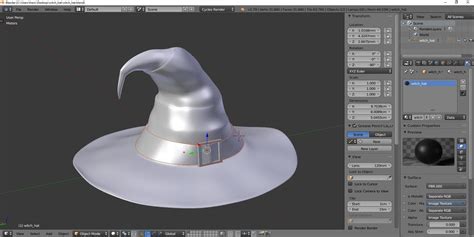 Witch hat 3D model - TurboSquid 1474239