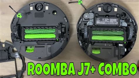 COMPARISON - iRobot J7+ Robot Vacuum -vs- J7+ COMBO w/ Mop ...