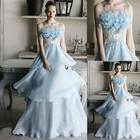 Ice Blue Wedding Dress