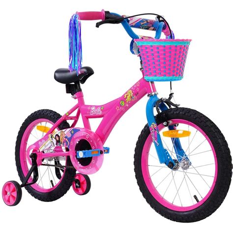 Barbie Bike w/ Training Wheels Kids 4-7y 40cm | Woolworths