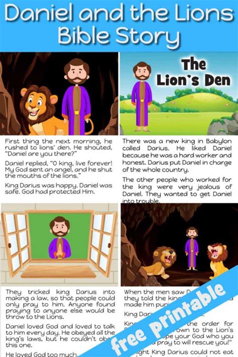 Daniel and the Lion’s Den - Preschool Bible lesson - Trueway Kids