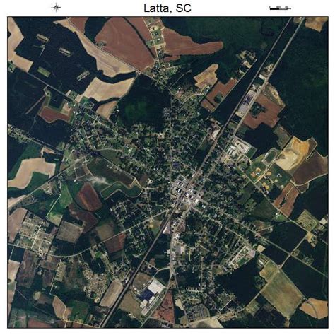 Aerial Photography Map of Latta, SC South Carolina