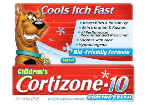 Cortizone Cortisone 10 Children's Cooling Cream, 1 Oz.