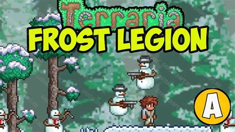 Terraria how to get Frost Legion (EASY) | Terraria how to summon Frost ...