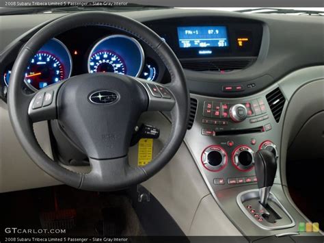 Slate Gray Interior Dashboard for the 2008 Subaru Tribeca Limited 5 ...