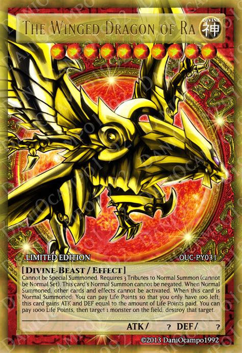 The Winged Dragon of Ra [EN] by DaniOcampo1992 on DeviantArt