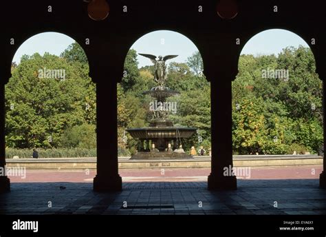 Bethesda Fountain, Central Park Stock Photo - Alamy