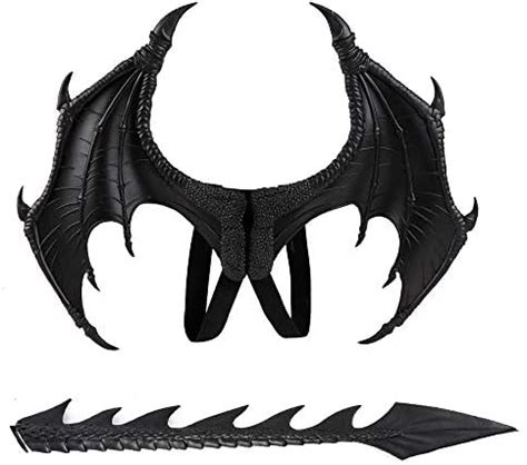 Himine Dragon Wings Props Cosplay Wing with Tail – Cat Girl In You