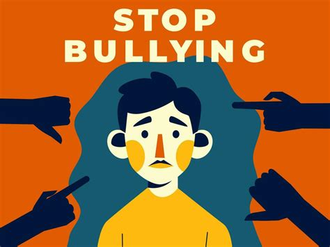 Stop bullying poster 25499769 Vector Art at Vecteezy