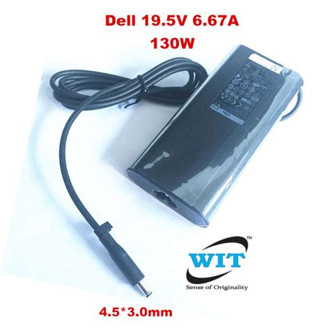 Dell 19.5V 6.67A 130W 4.5*3.0mm Slim Original AC Power Adapter Charger for Dell laptop European ...