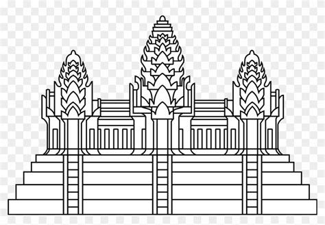 Angkor Wat Png - Cambodia Flag Angkor Wat, Transparent Png - 2000x1293 ...