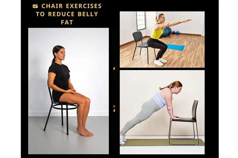 5 Chair Exercises to Reduce Belly Fat