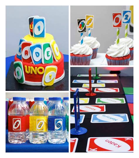 Kara's Party Ideas "Uno" Themed 1st Birthday Party | Kara's Party Ideas