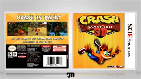 Crash Bandicoot 3D Nintendo 3DS Box Art Cover by CMD