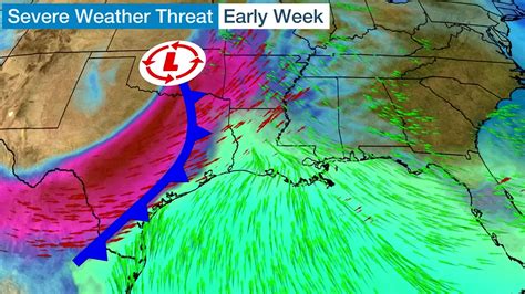 Wind, Rain, Possible Tornadoes As Winter Storm Finn Moves Through Gulf Coast - Videos from The ...