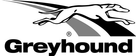 Greyhound Logo Black and White – Brands Logos