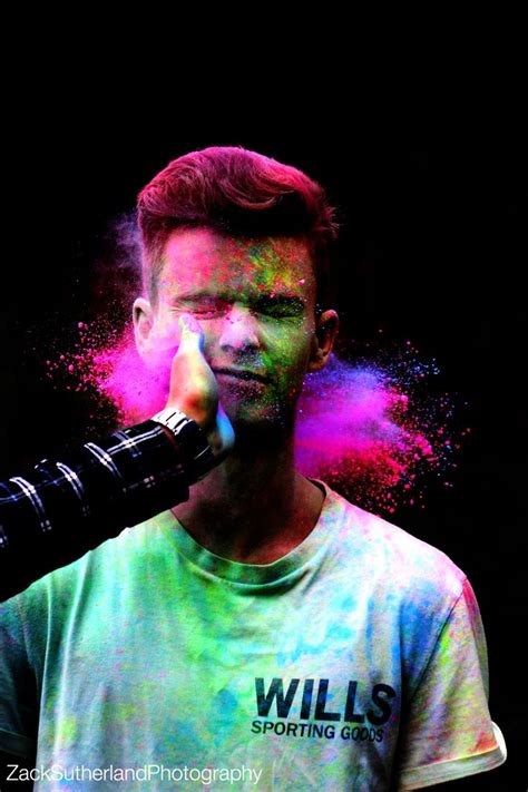 Powder paint photoshoot Creative action powder paint colour photography neon bri… | Powder paint ...