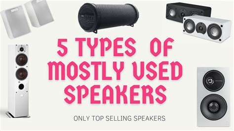 5 Types of speakers for 2021: Bluetooth, Bookshelf, Floor Standing – VIJAY BHABHOR