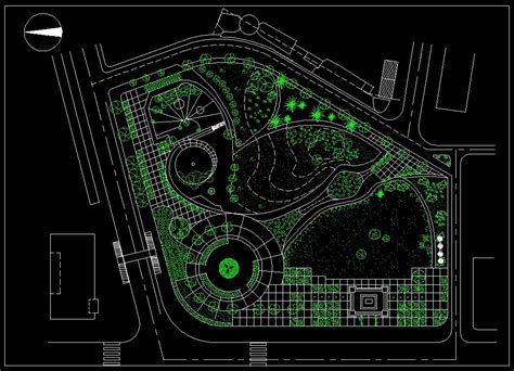 Square Design】-Cad Drawings Download|CAD Blocks|Urban City Design|Architecture Projects ...