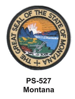 MONTANA State Seal Embroidered Patch-3" | eBay