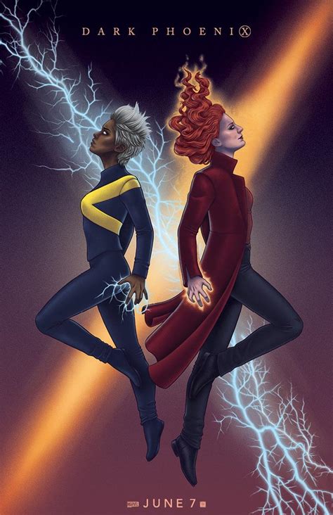 Dark Phoenix - Storm poster variant : r/xmen