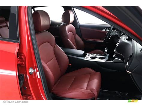 Black Interior 2018 Kia Stinger GT1 Photo #140560243 | GTCarLot.com