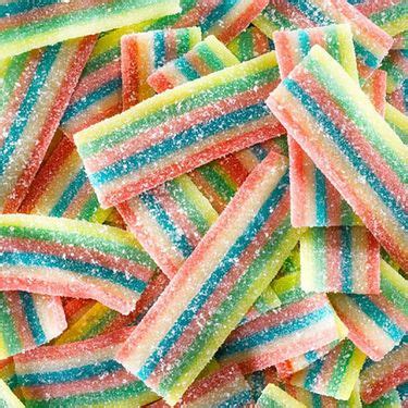 Sugarpova Smitten Sour Rainbow Stripes Candy | Midwest Sports