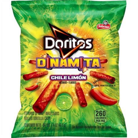 Doritos® Dinamita® Chile Limon Rolled Tortilla Chips, 1.75 oz - Kroger