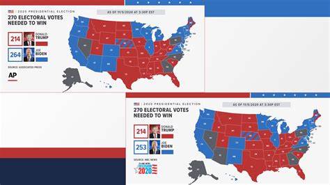 2020 Election Results Per County Map