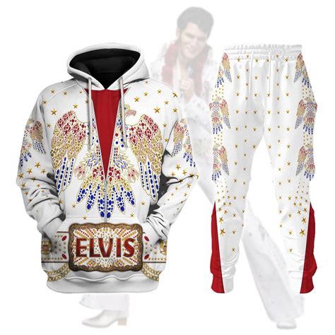 Elvis Aloha Costume From Hawaii New Hoodie Sweatshirt T-Shirt Sweatpants | All Day Tee