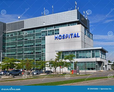 Hospital Building Stock Photo - Image: 59693686