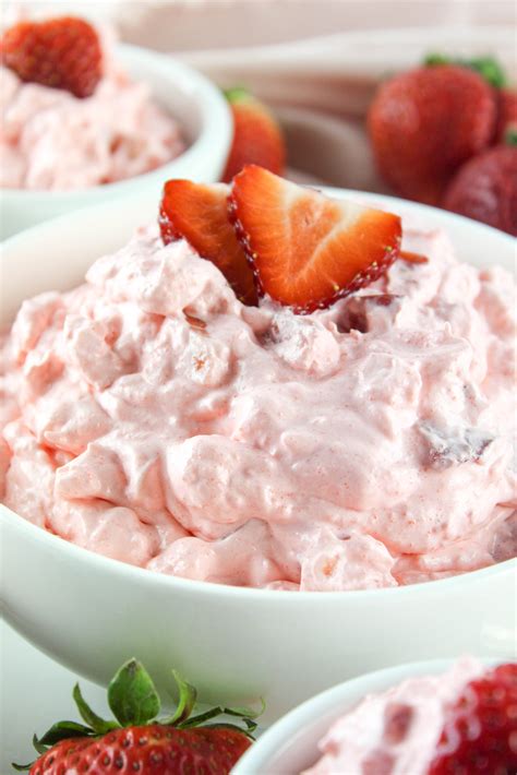 Strawberry Fluff | Baking You Happier