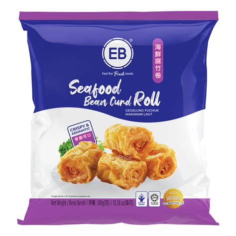 EB Frozen Foods - Seafood Beancurd Roll | NTUC FairPrice