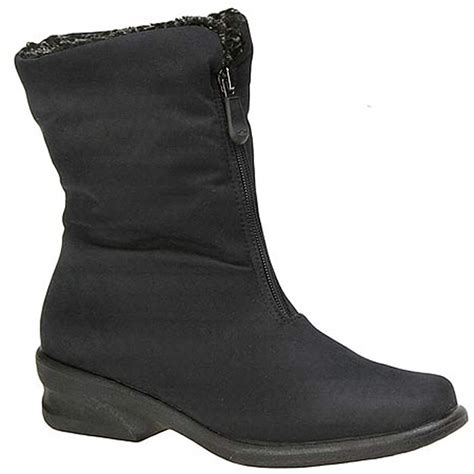 Toe Warmers Womens Michelle Square Toe Mid-Calf Cold Weather Boots