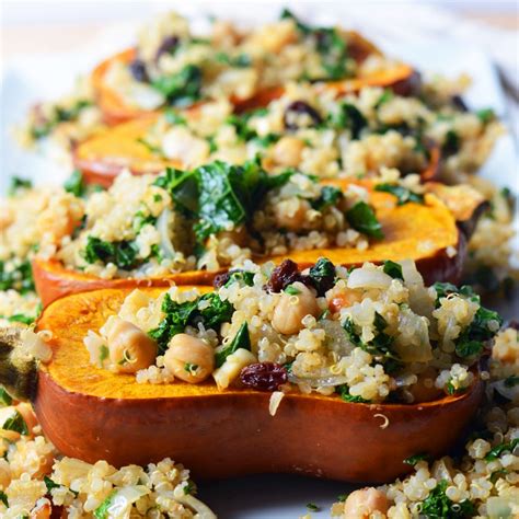 Roasted Stuffed Honeynut Squash, Vegan & Gluten-Free - The Colorful Kitchen