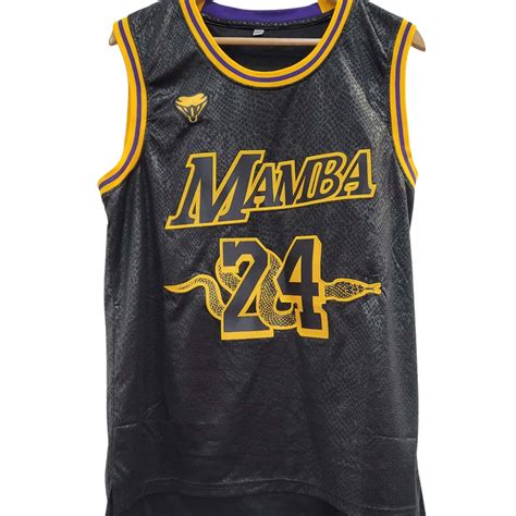 NBA MAMBA Mens Size S Black Jersey "Kobe"(s)