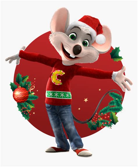 Chuck E Cheese - Raton Chuck E Cheese Navidad, HD Png Download - kindpng