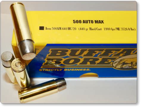 500 AUTO MAX Rifle & Gun Ammunition