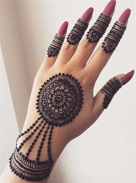 Ideal Simple Arabic Mehndi Designs for backhand and wrist - Simple Arabic Mehndi Designs ...