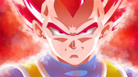 Fondos de pantalla : Dragon Ball Super, Super Saiyan Dios, Vegeta ...