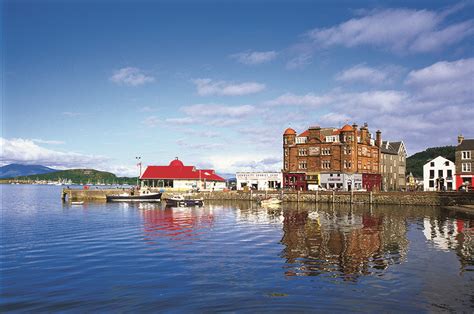 SN Greeting Card Oban Bay - Island Blue