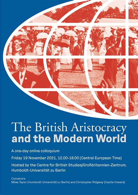 The British Aristocracy and the Modern World | TORCH | The Oxford ...