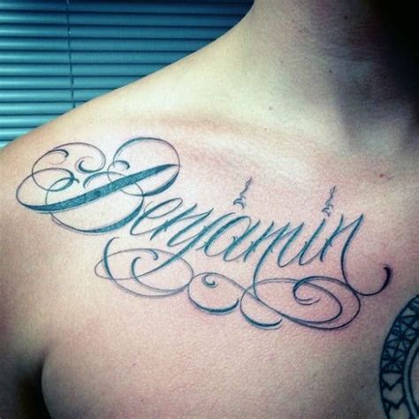 85+ Name Tattoo ideas - incl: first name - surname & other cool words!