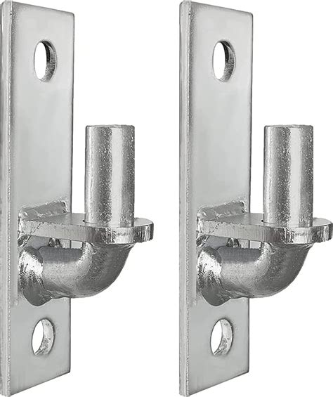 Amazon.com: Wall Mount Gate Hinge, Gate Hinges Heavy Duty, 2 Pack Chain ...