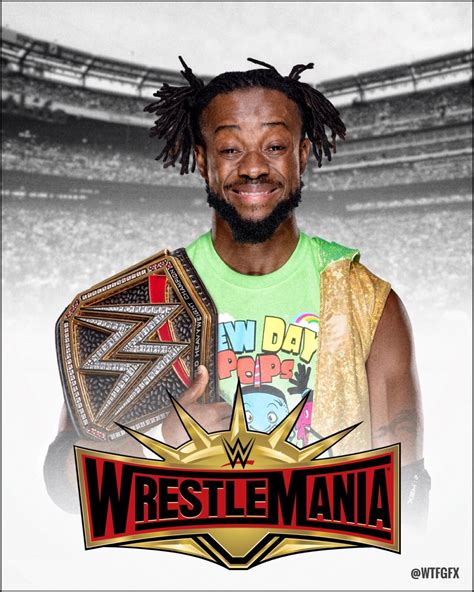 New Wwe Champion Kofi Kingston | Wwe champions, Wwe superstars ...