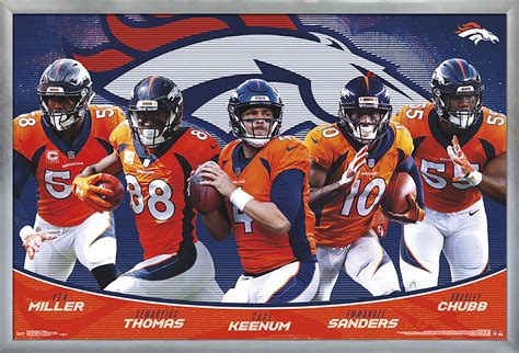 Denver Broncos - Team Poster - Walmart.com - Walmart.com