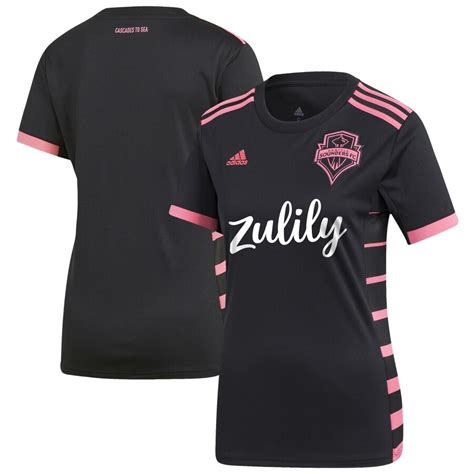 adidas Seattle Sounders FC Women's Black 2019 Nightfall Replica Jersey