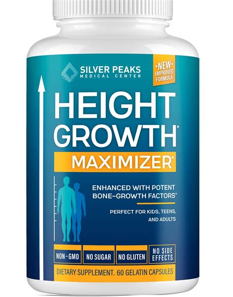 Height Growth Maximizer - Natural Height Pills to Grow Taller - Made in ...