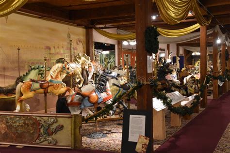 The New England Carousel Museum in Bristol, Connecticut Editorial Photo ...