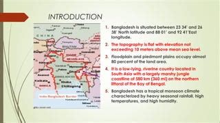 Landforms of bangladesh and their relation to natural hazards | PPT